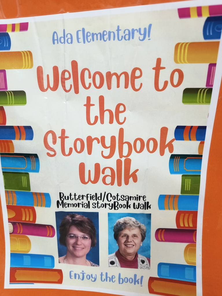 Storybook walk sign
