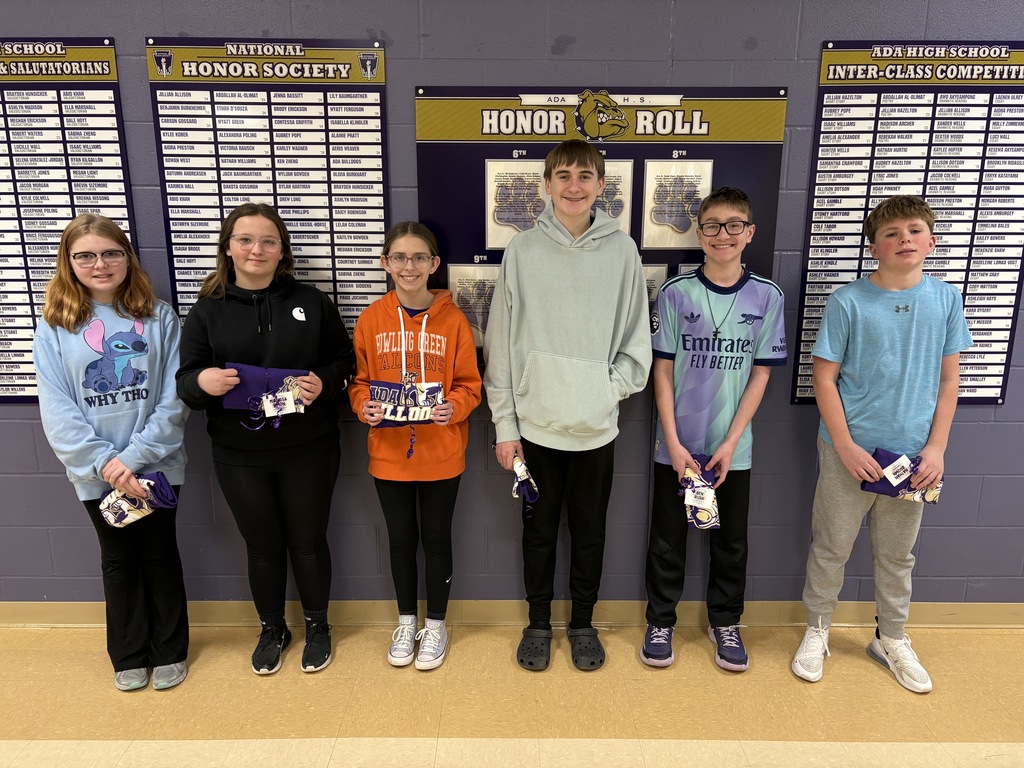 Middle School January Student of the Month