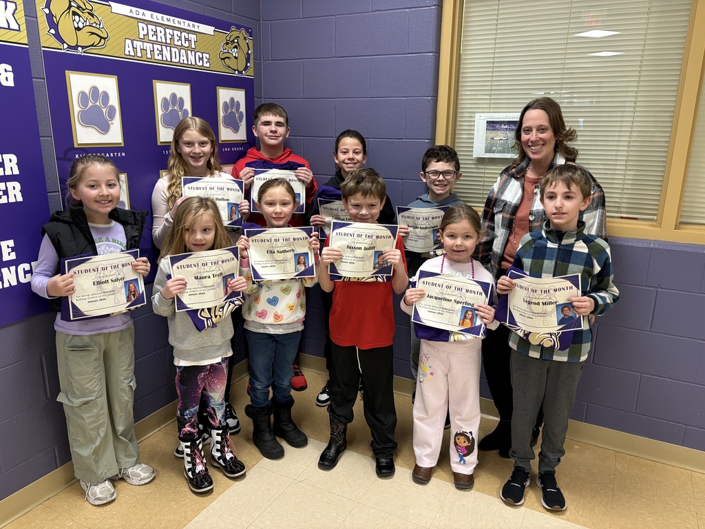 Elementary January Student of the Month