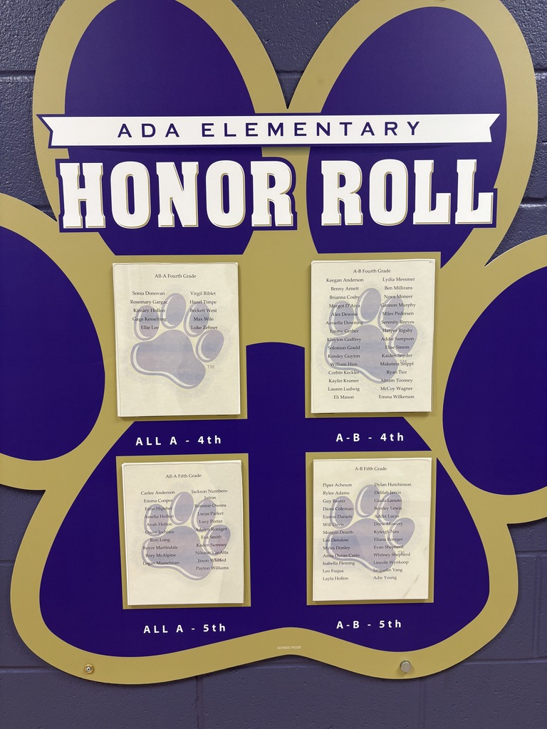 Elementary Honor Roll
