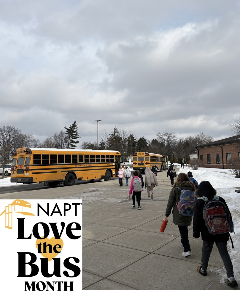 students walking to the bus