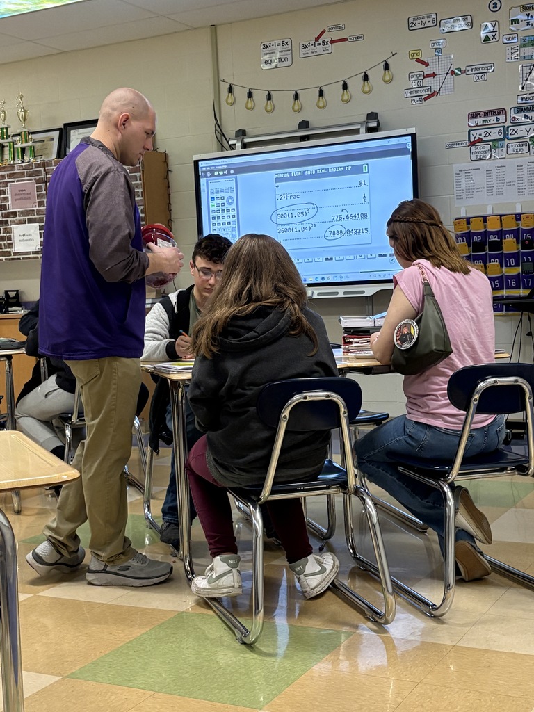Students hearing the lab instructions