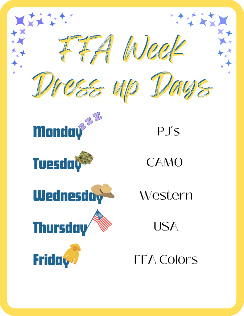 FFA Dress Up Week