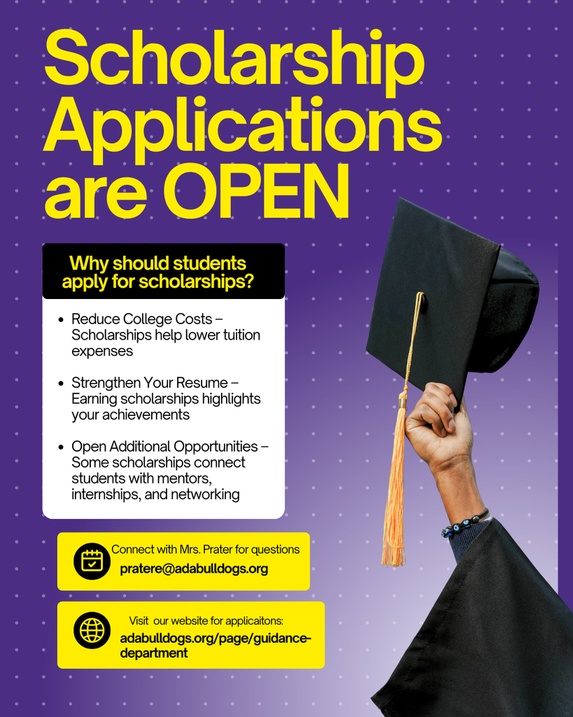Scholarship Applications are OPEN