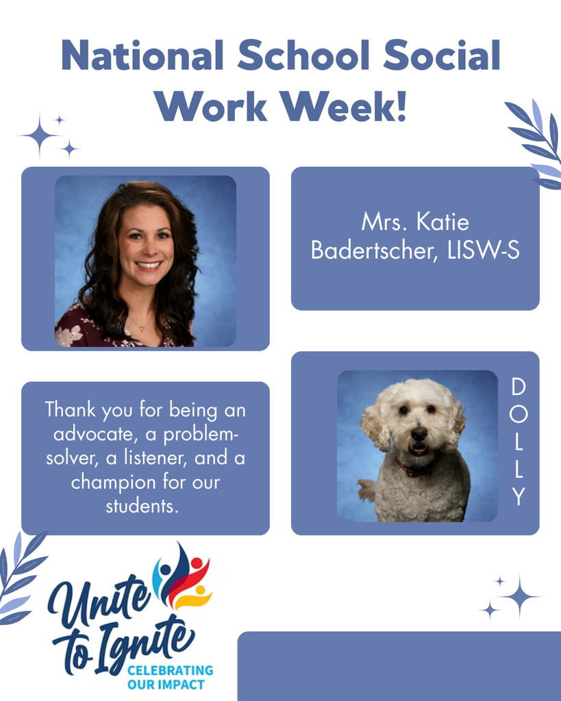 National School Social Work Gratitude flyer with Katie Badertscher 