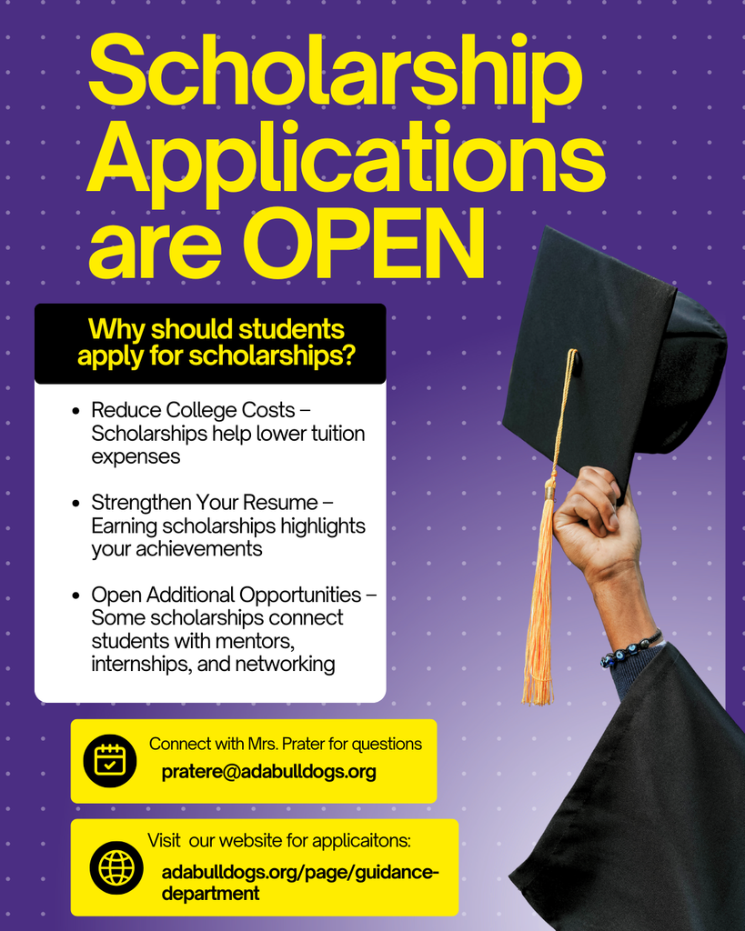 Scholarship Applications are Open