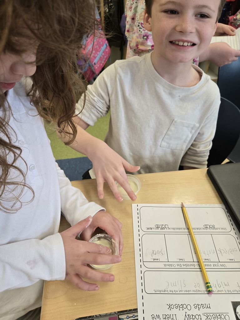 Second Graders creating Dr. Seuss Art