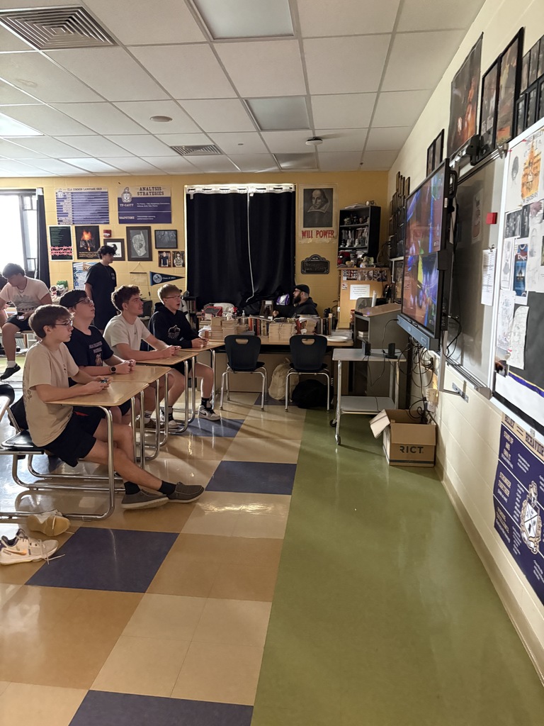 Mario Cart in Mr. Ames room