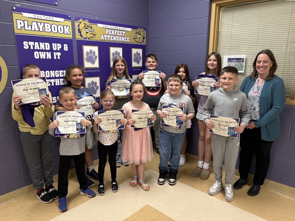 March Elementary School Bulldogs of the Month