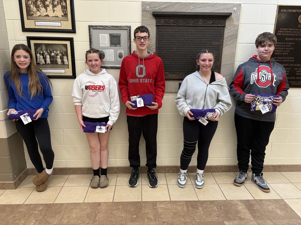 March Middle School Bulldogs of the Month