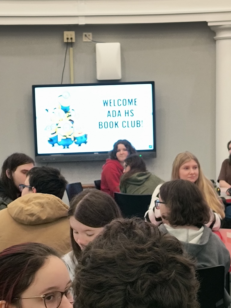 Ada High School Book Club Field trip to Marion