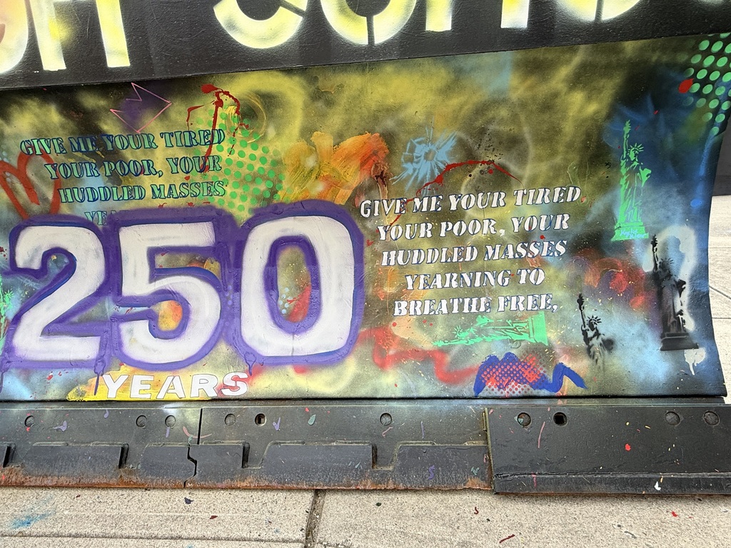 AHS students with their 2026 ODOT plow painted