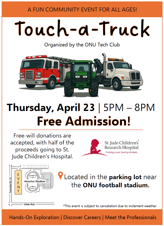 Touch-a-Truck Event April 23rd
