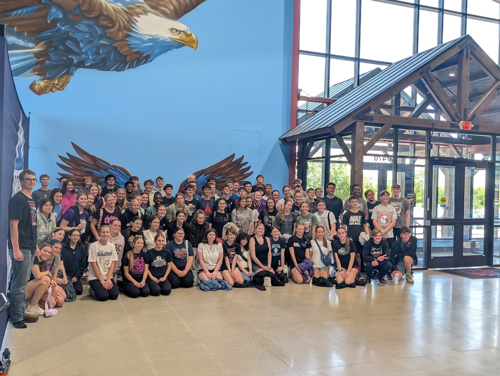 High Students standing at SOAR park