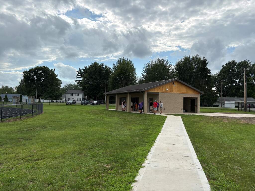 Exterior of concession stand
