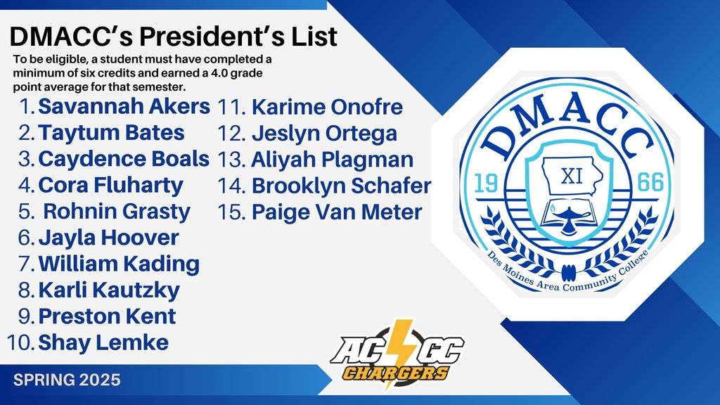 president's list