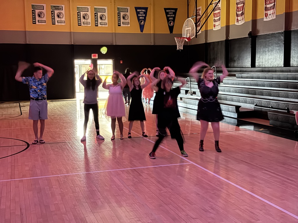 Dancing to YMCA