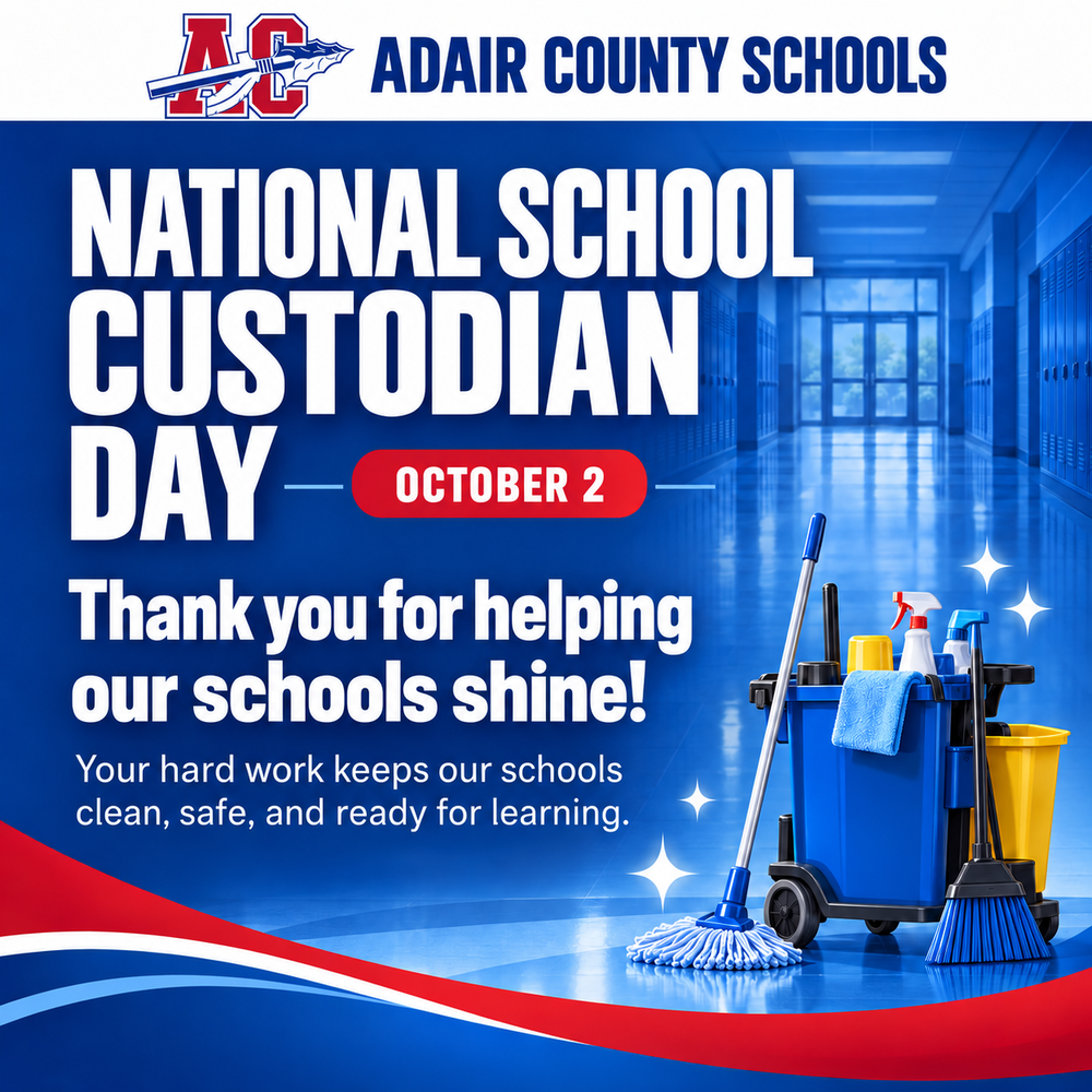 National School Custodian Day  Graphic