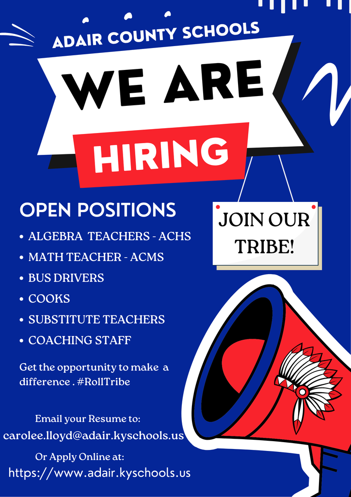 We are Hiring!