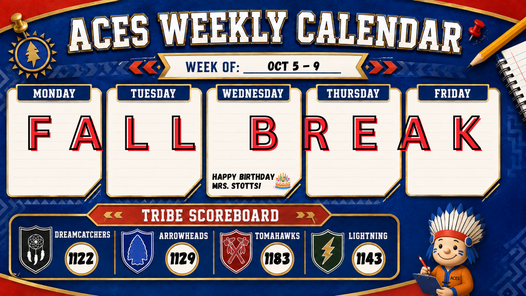 Schedule For The Week