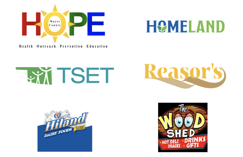 HOPE, Homeland, TSET, Reasors, Hiland, Woodshed