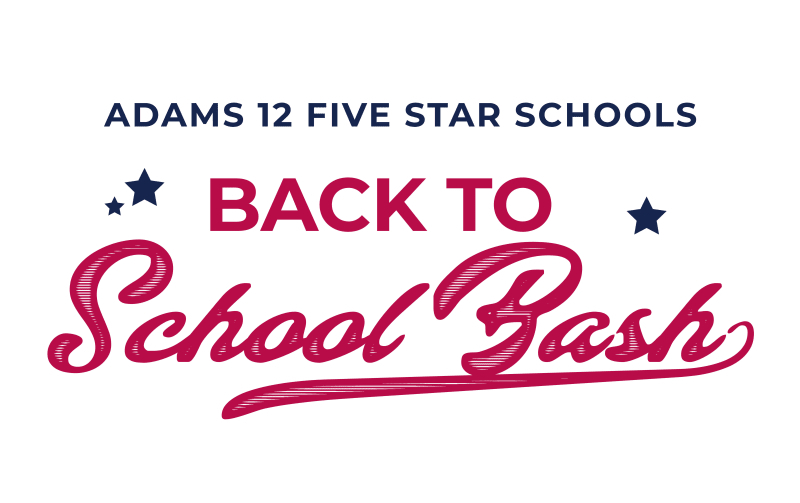 Graphic titled Back to School Bash