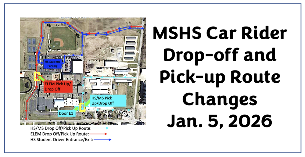 Traffic Route Changing for MSHS Drop-off and Pick-up