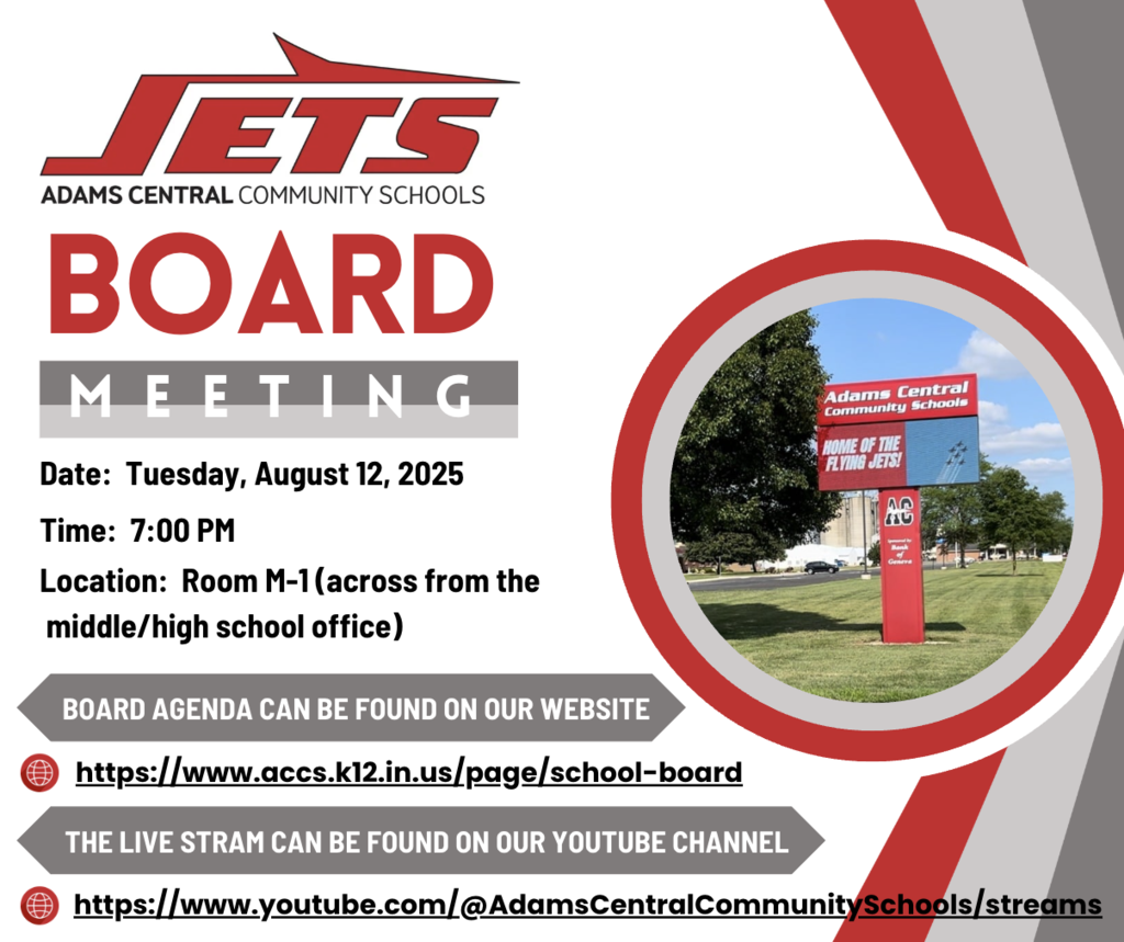 August Board Meeting