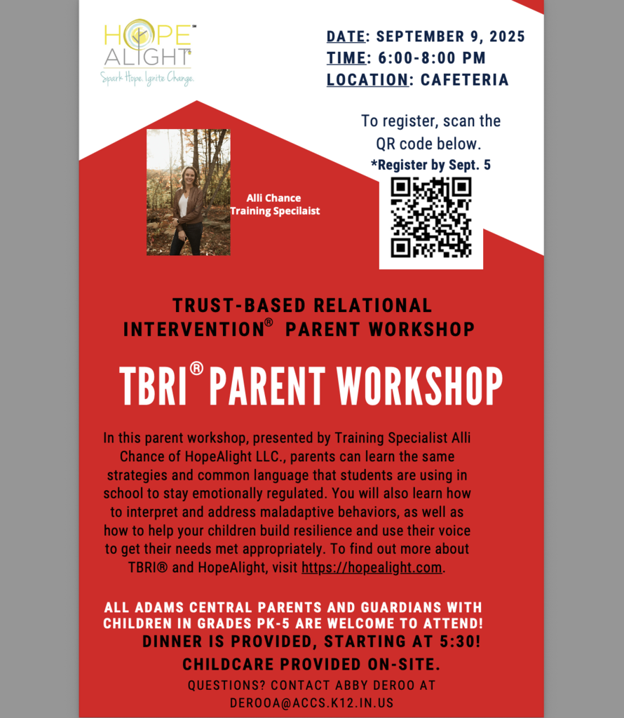 TBRI Parent Workshop