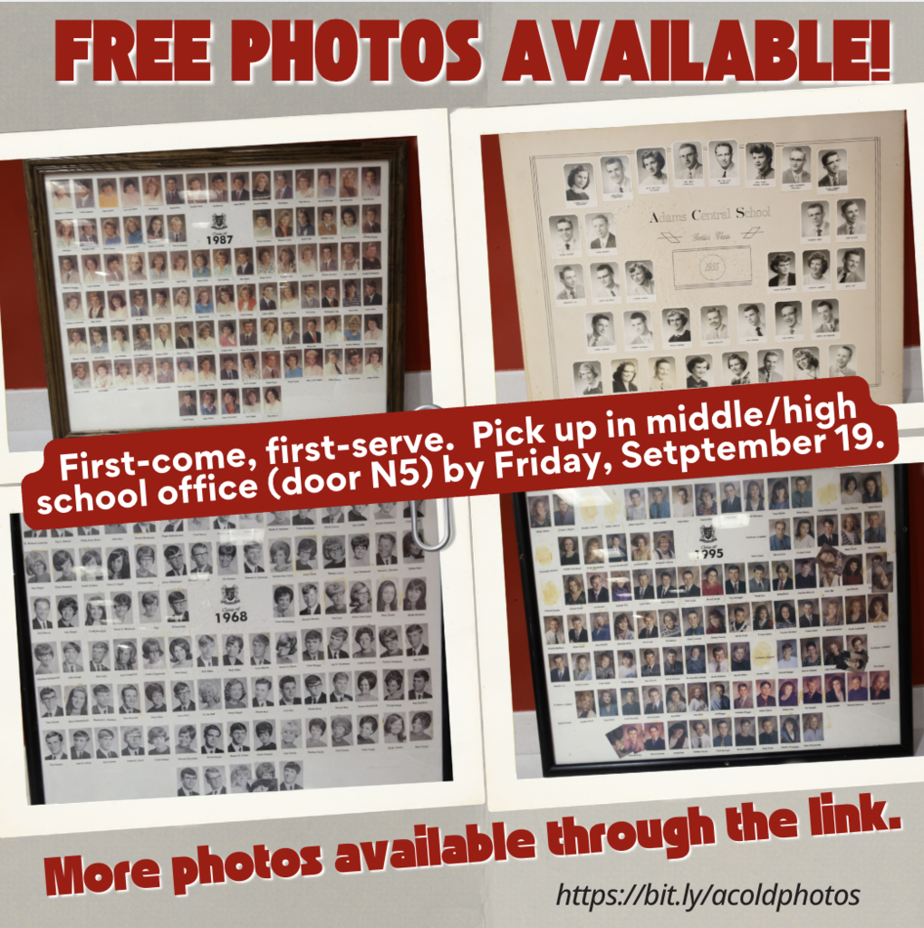 Free photos available
