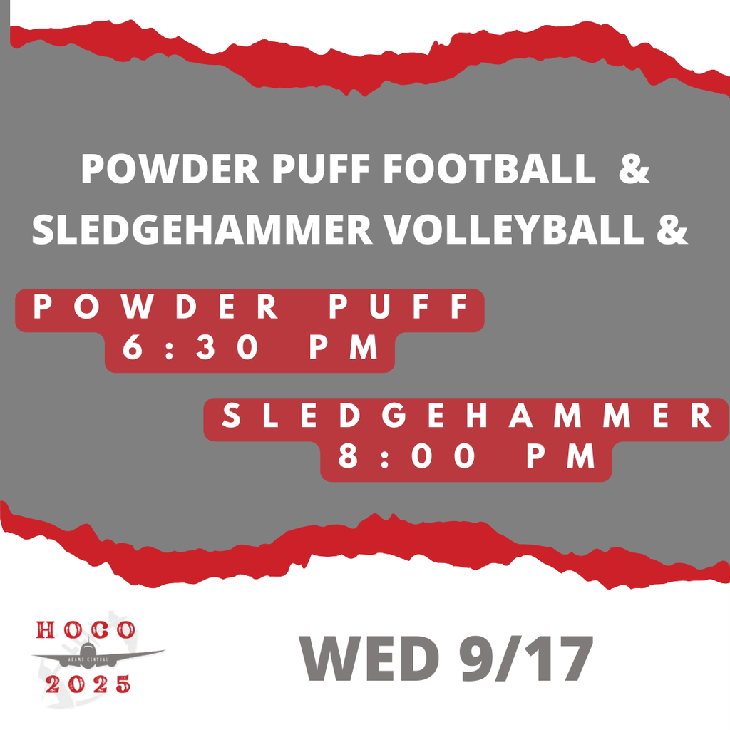 Powderpuff Football and Sledgehammer Volleyball