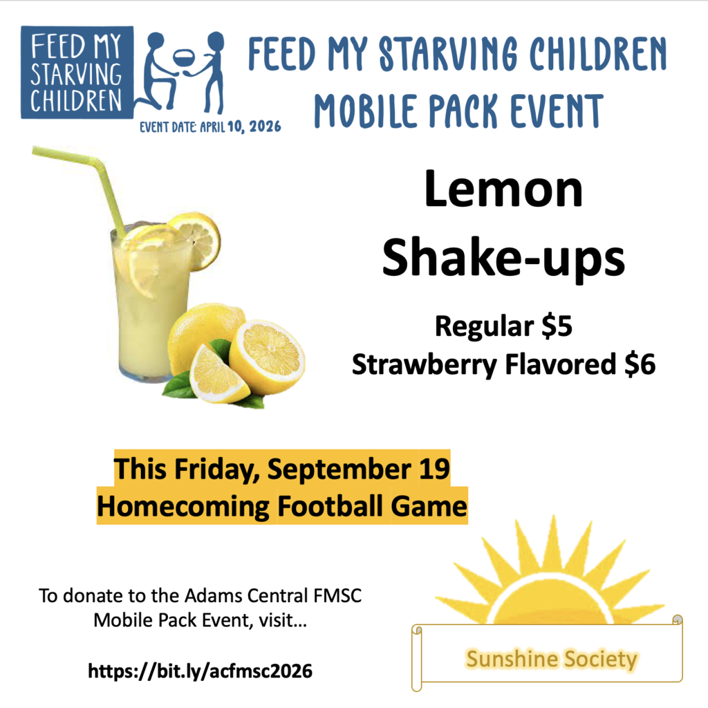 Lemon Shake-up Fundraiser