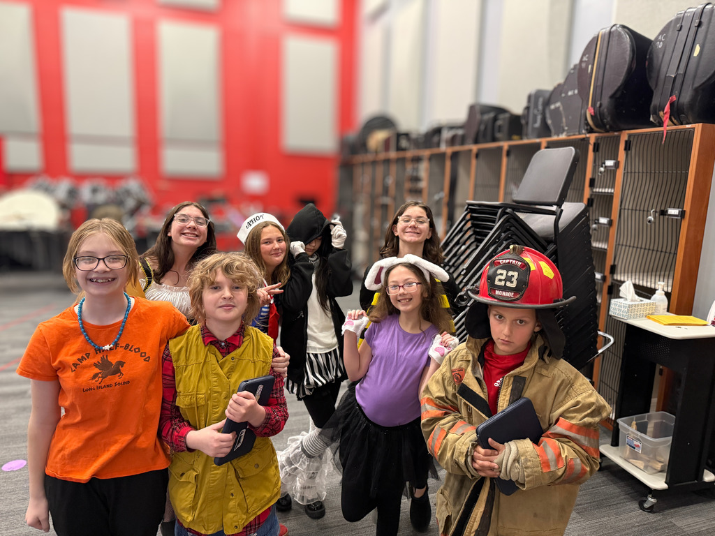 Friday was a fun day filled with critters and characters!