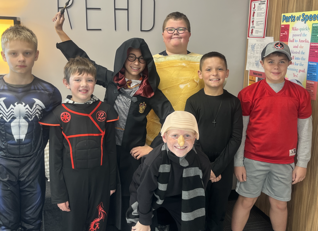 Friday was a fun day filled with critters and characters!