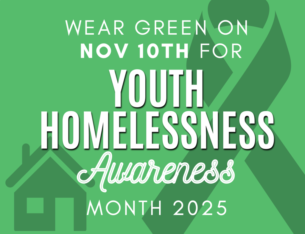 Wear Green for Youth Homelessness Awareness