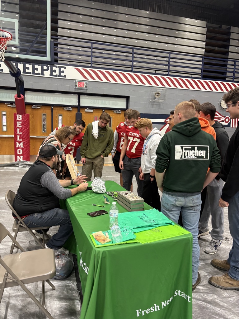 Seniors at Career Fair