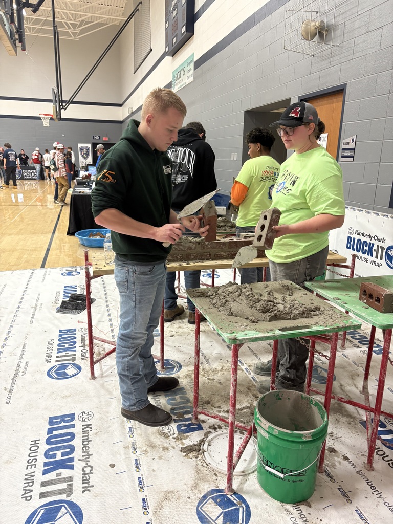 Seniors at Career Fair