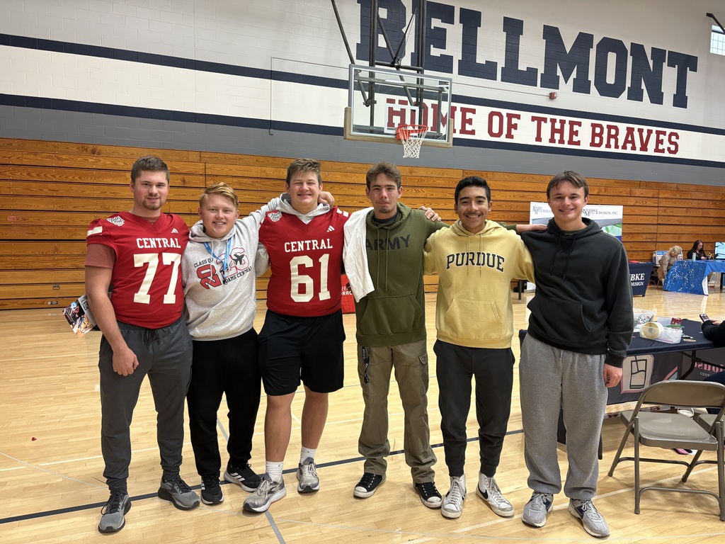 Seniors at Career Fair