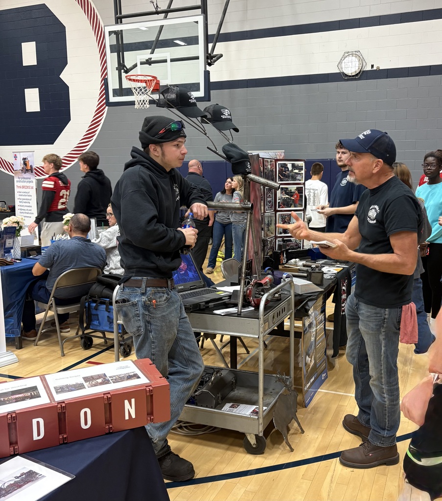 Seniors at Career Fair