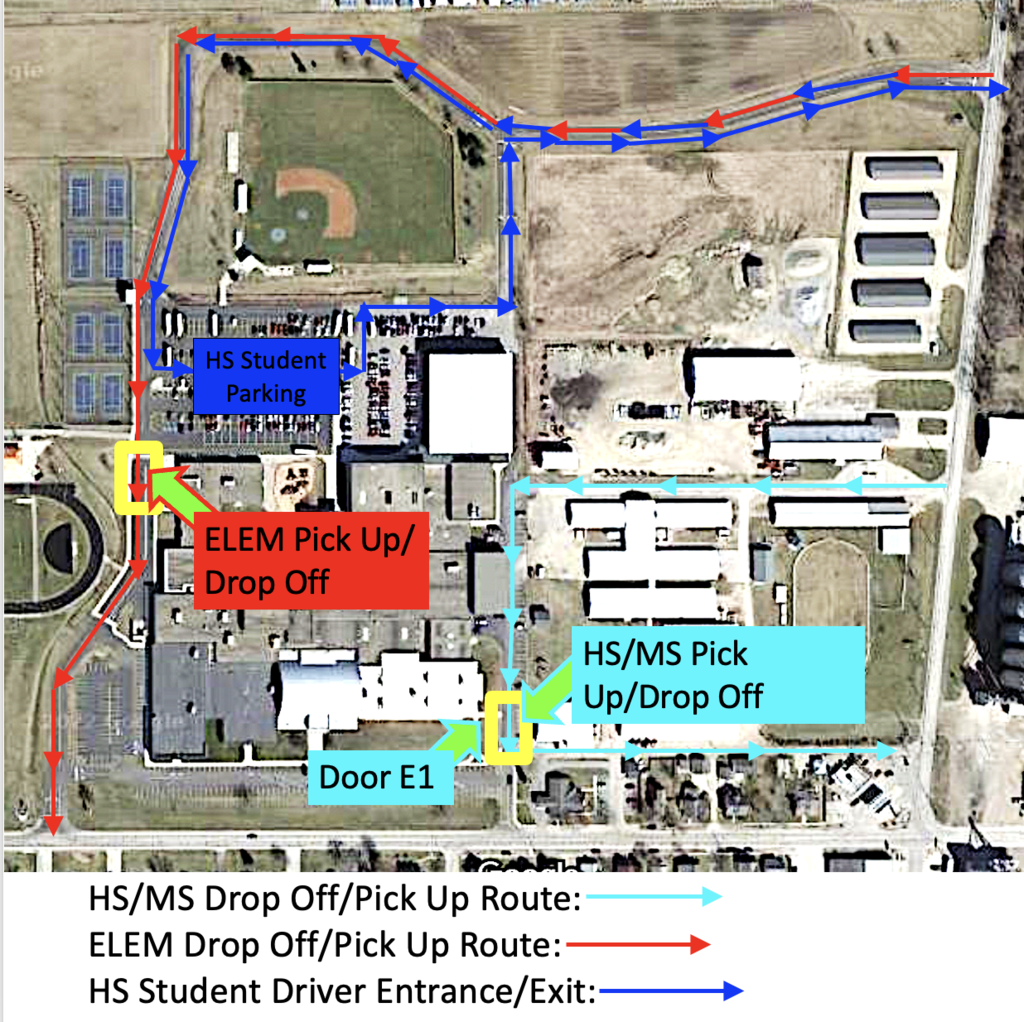 Updated traffic pattern starting January 5, 2026