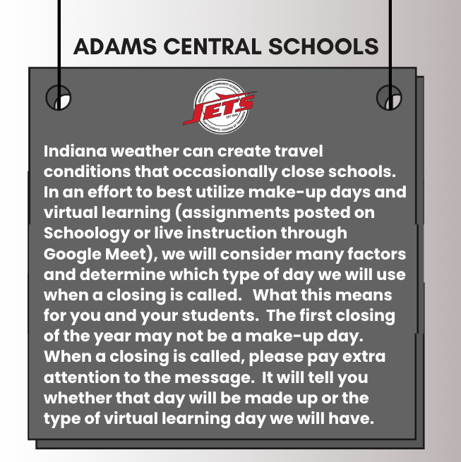 Virtual Learning Update