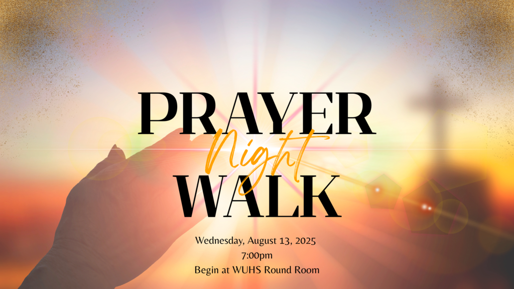 WU Prayer Walk