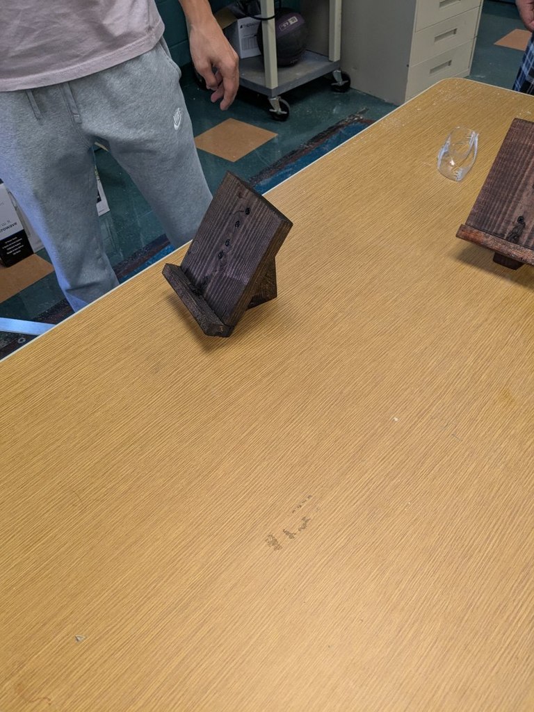 Changing station built by WUHS student