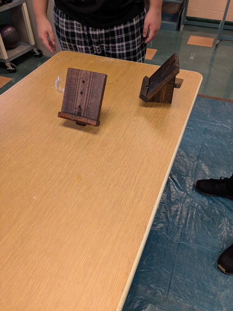 Changing station built by WUHS student