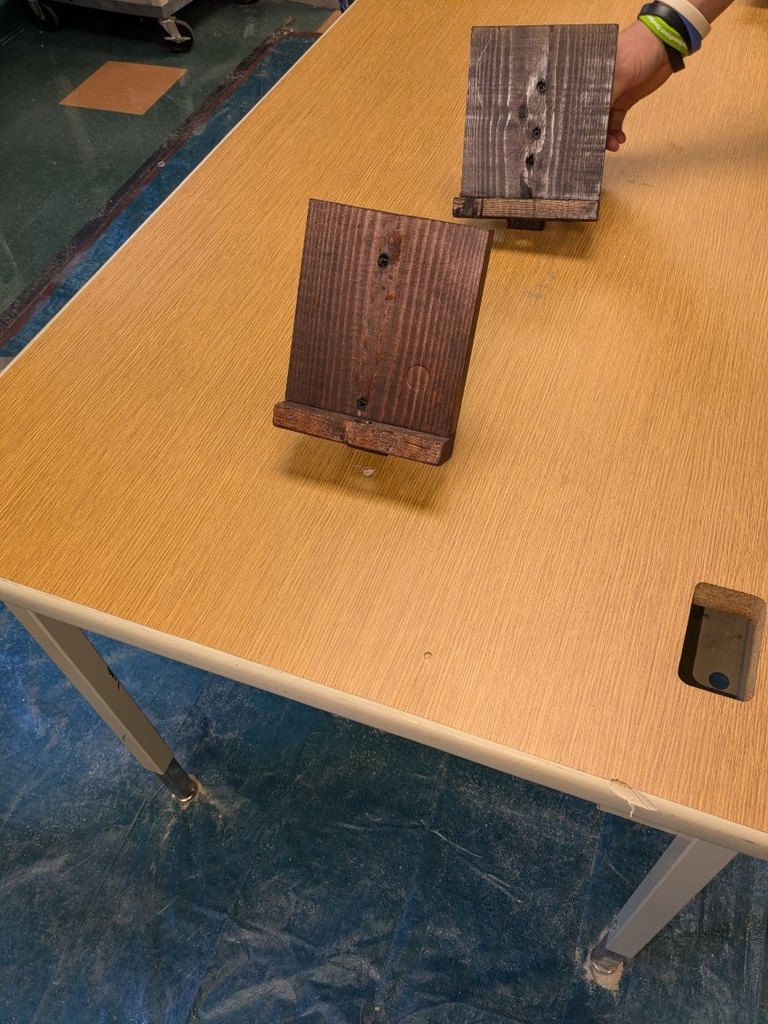 Changing station built by WUHS student