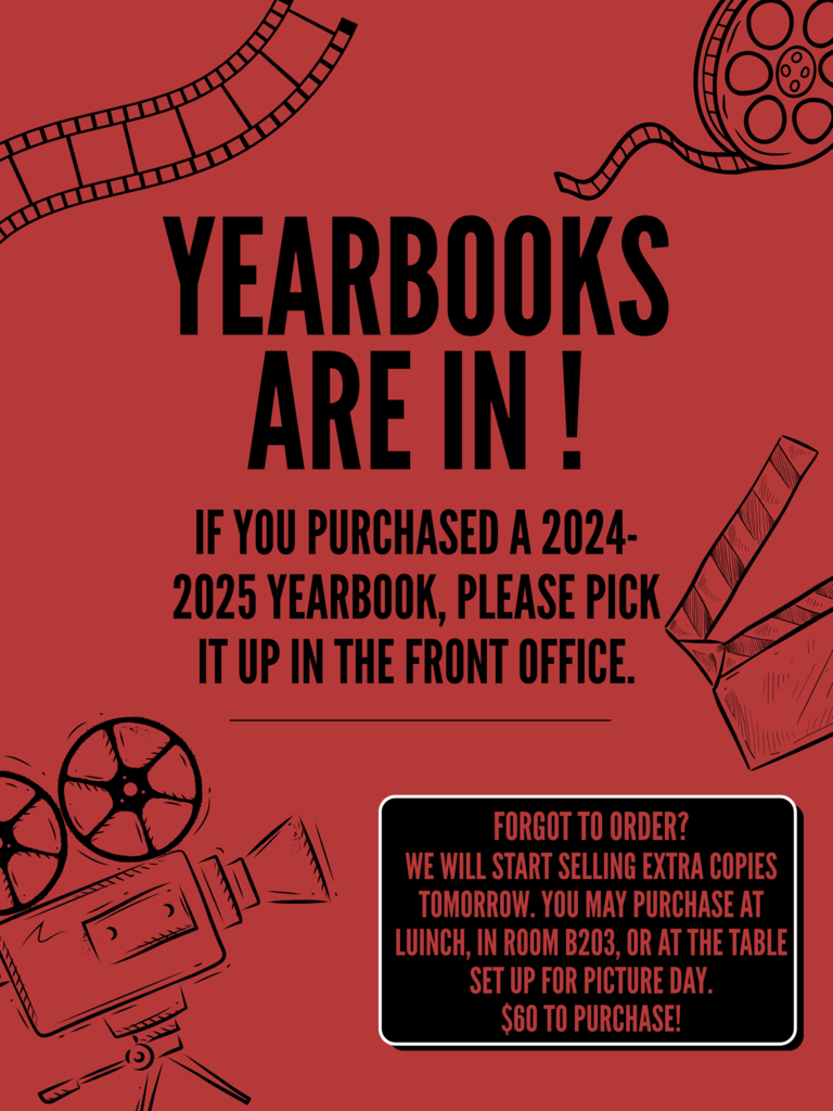 Yearbooks Are Here