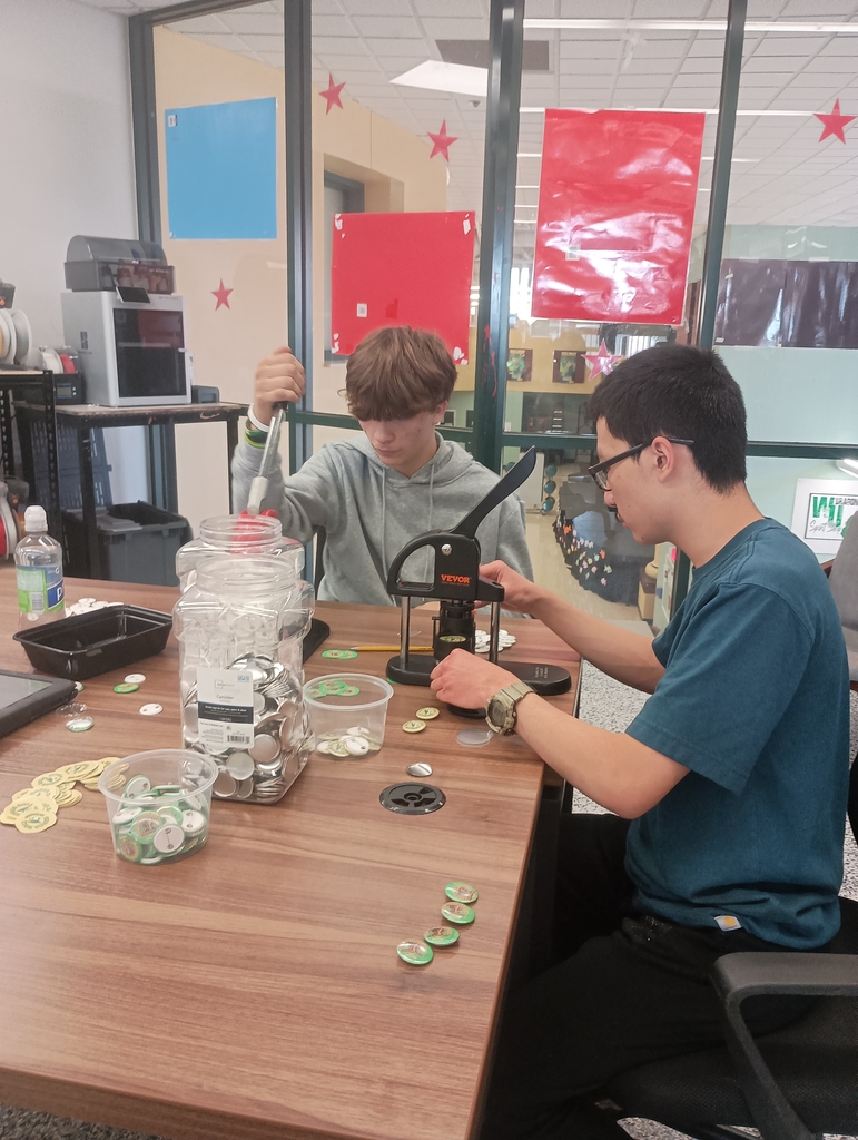 Pressing the buttons