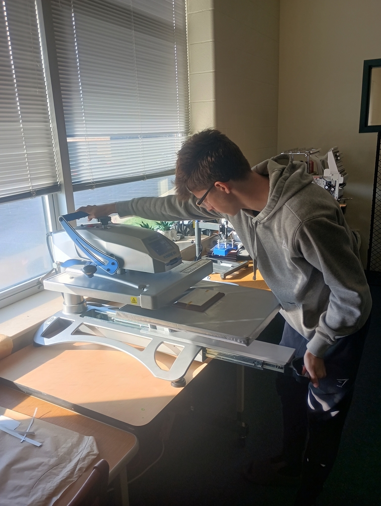 Pressing the designs