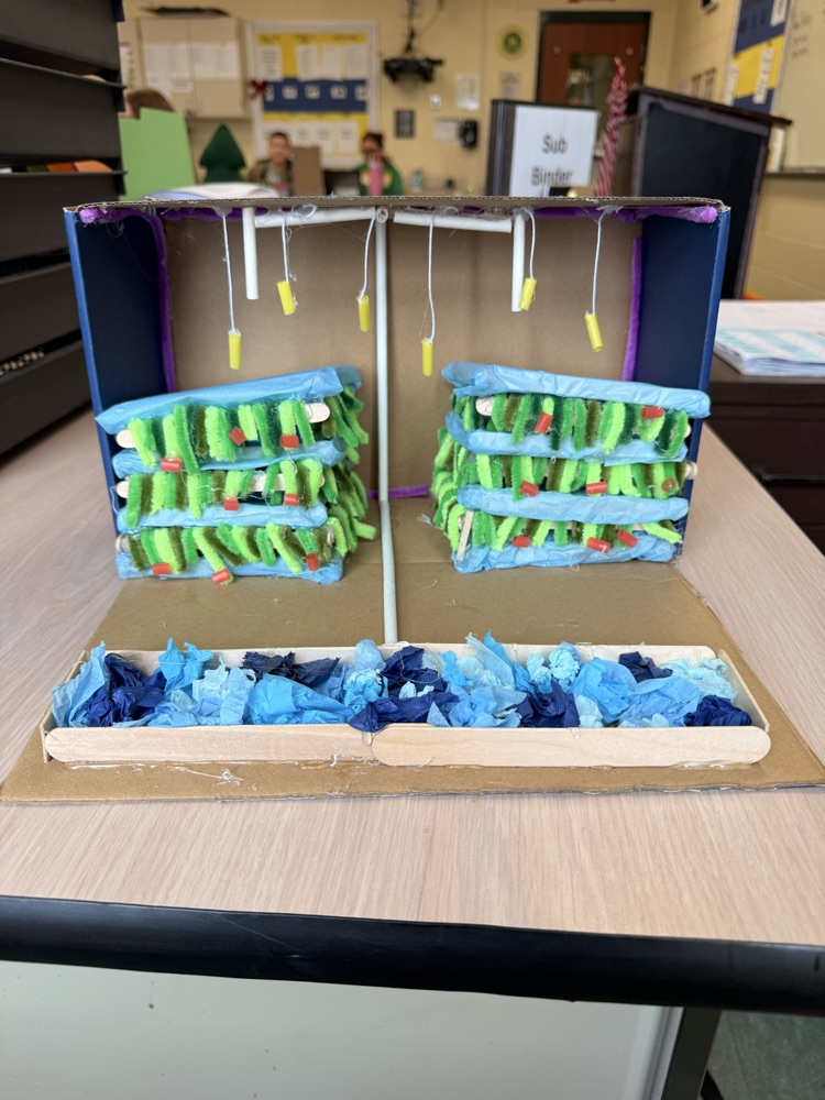 Vertical farm model. 