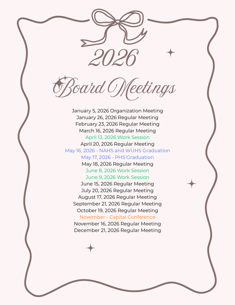 2026 Board Meetings